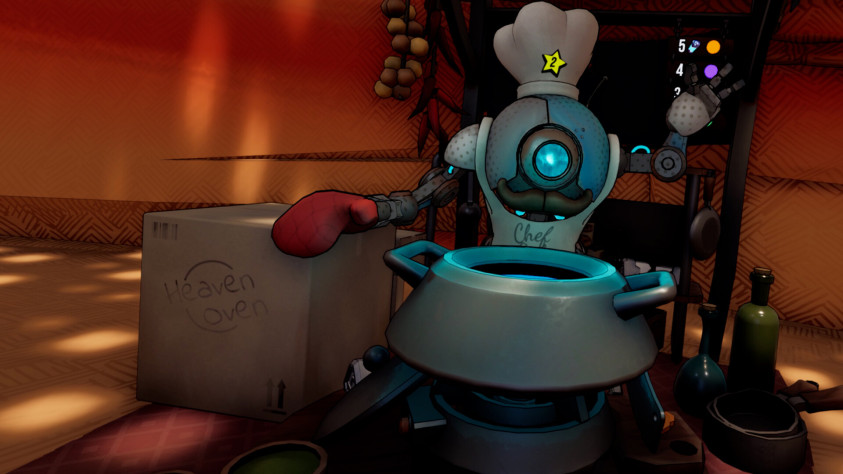 Скриншоты Roboquest VR&amp;nbsp;со&amp;nbsp;страницы в&amp;nbsp;Steam.