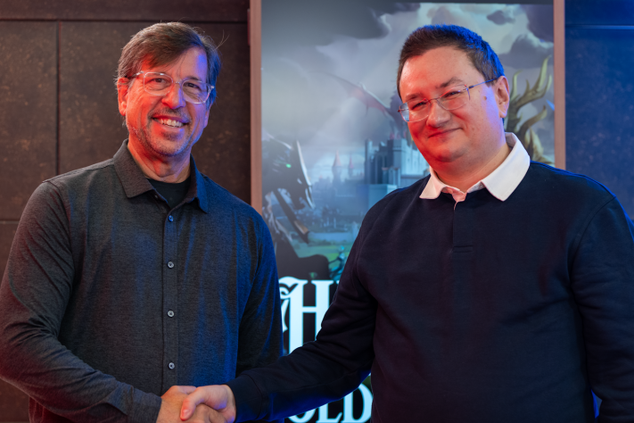 Джон Ван Канегем и&amp;nbsp;Денис Фёдоров, генеральный руководитель Unfrozen.