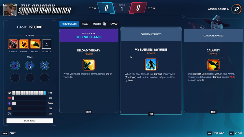 Упрощённое меню «Стадиона» для новичков.