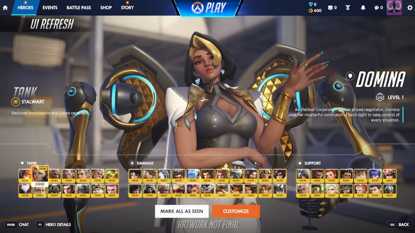 Новый экран с&amp;nbsp;коллекцией ваших шмоток.