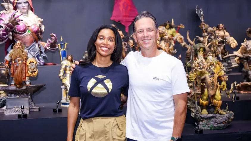 Сара Бонд и&amp;nbsp;Фил Спенсер.