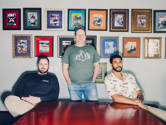 Джастин Бритч, Фергюс Уркхарт и&amp;nbsp;Маркус Морган.